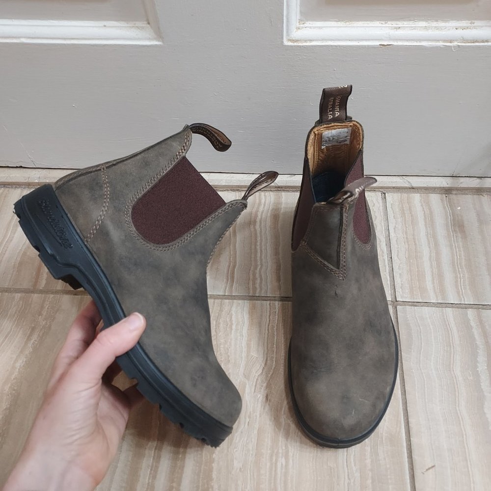 Blundstone Chelsea Rustic Brown Boot